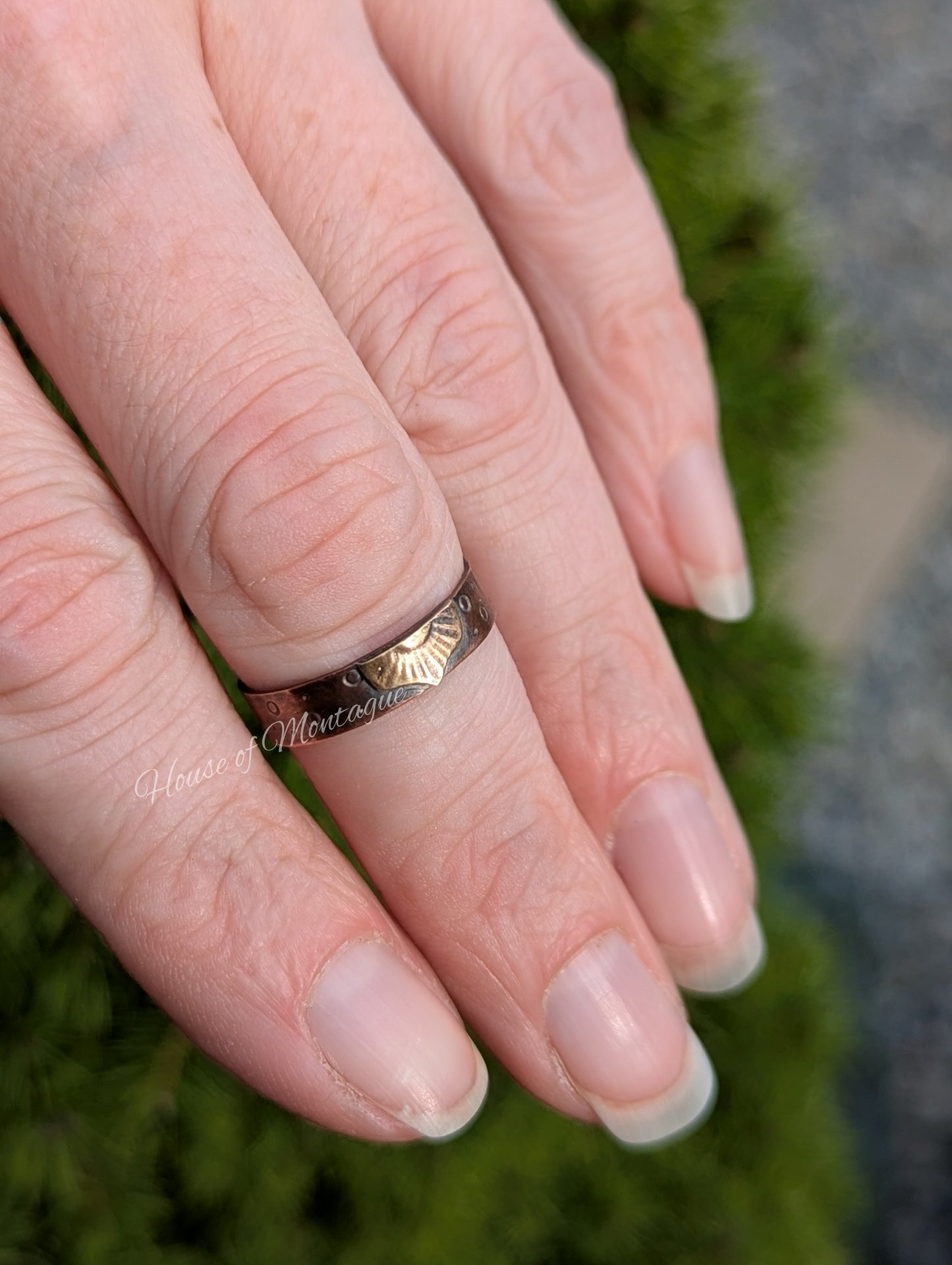 Copper Band w/ Brass Web