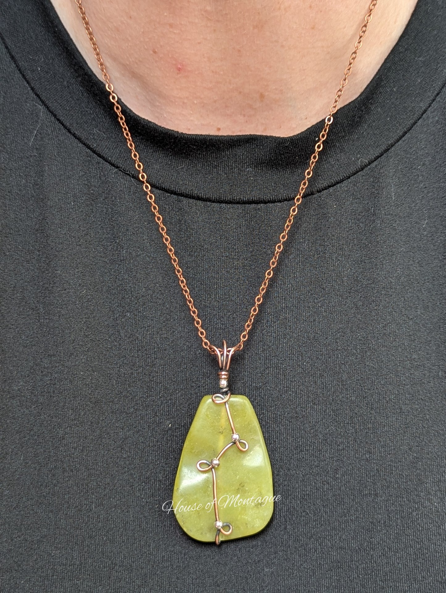 Olive New Jade in Copper