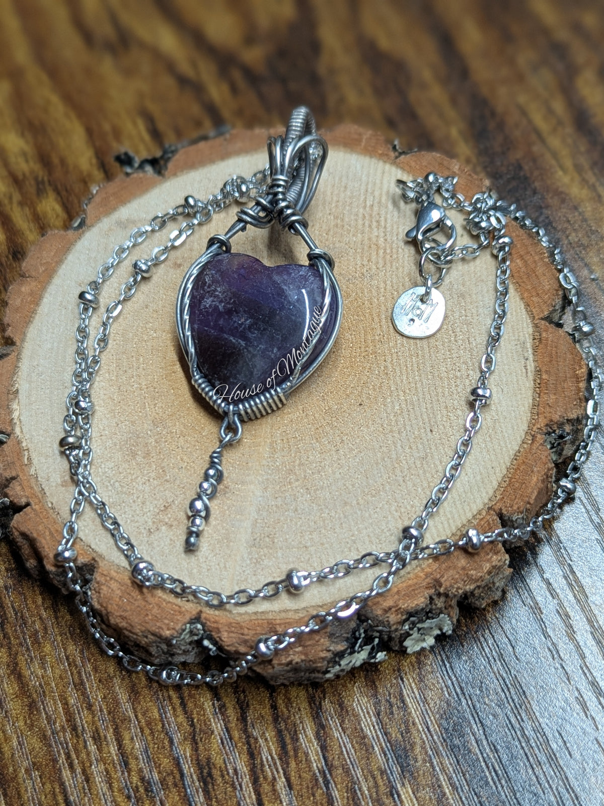 Amethyst Heart