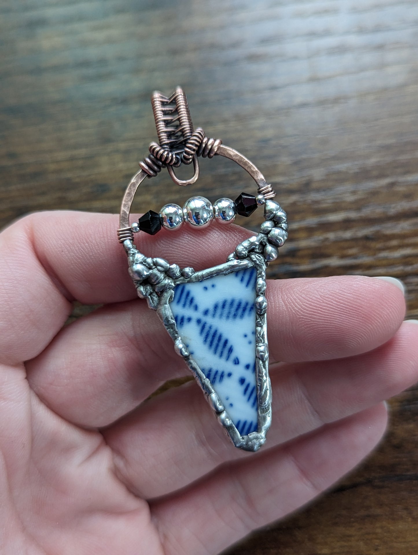 Blue Patterned Ceramic