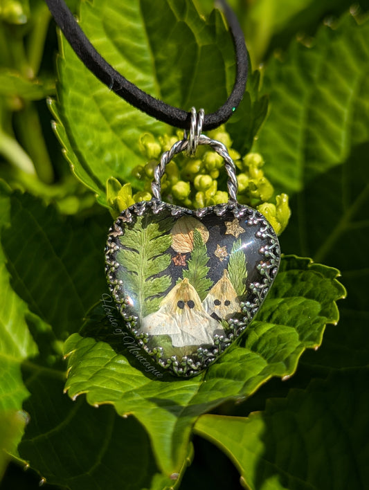 Ghosties in the Woods - Brass + Silver