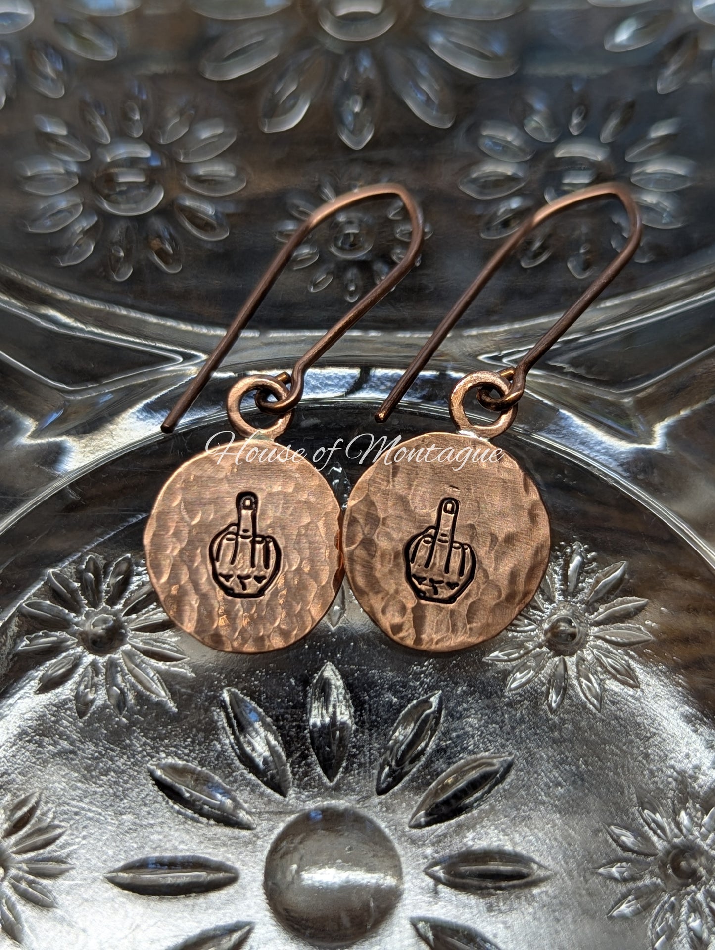 Filthy Little Finger Earrings