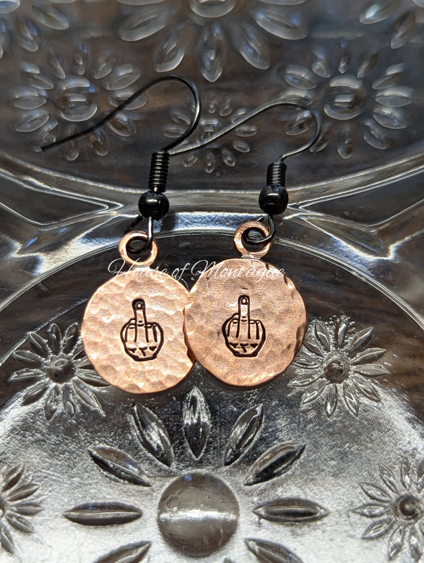 Filthy Little Finger Earrings