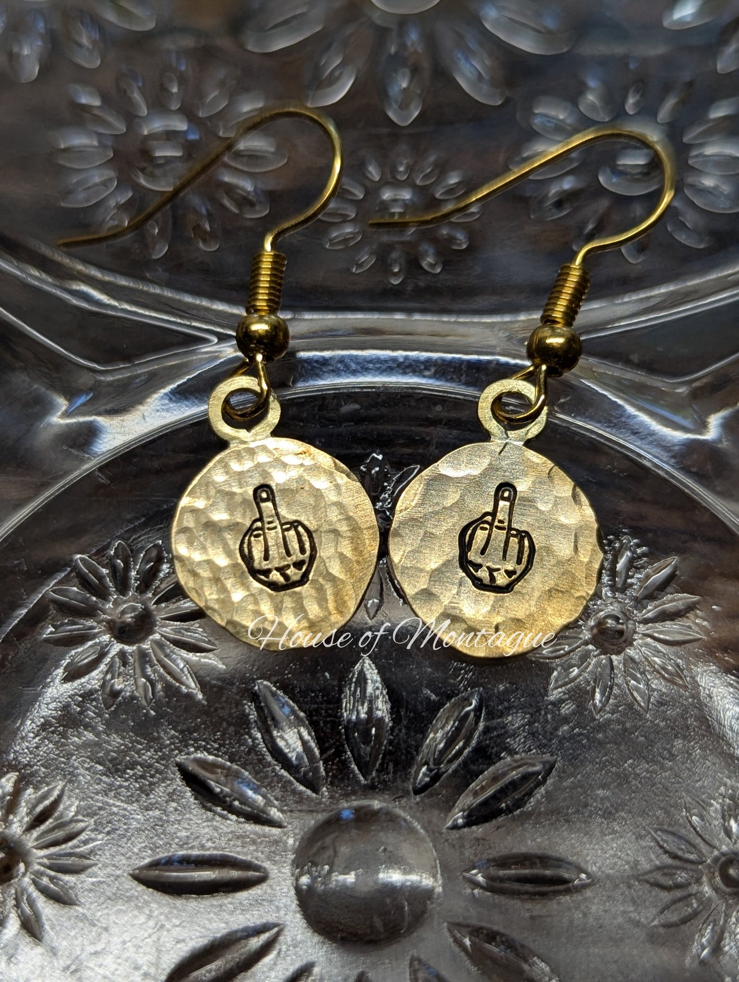 Filthy Little Finger Earrings