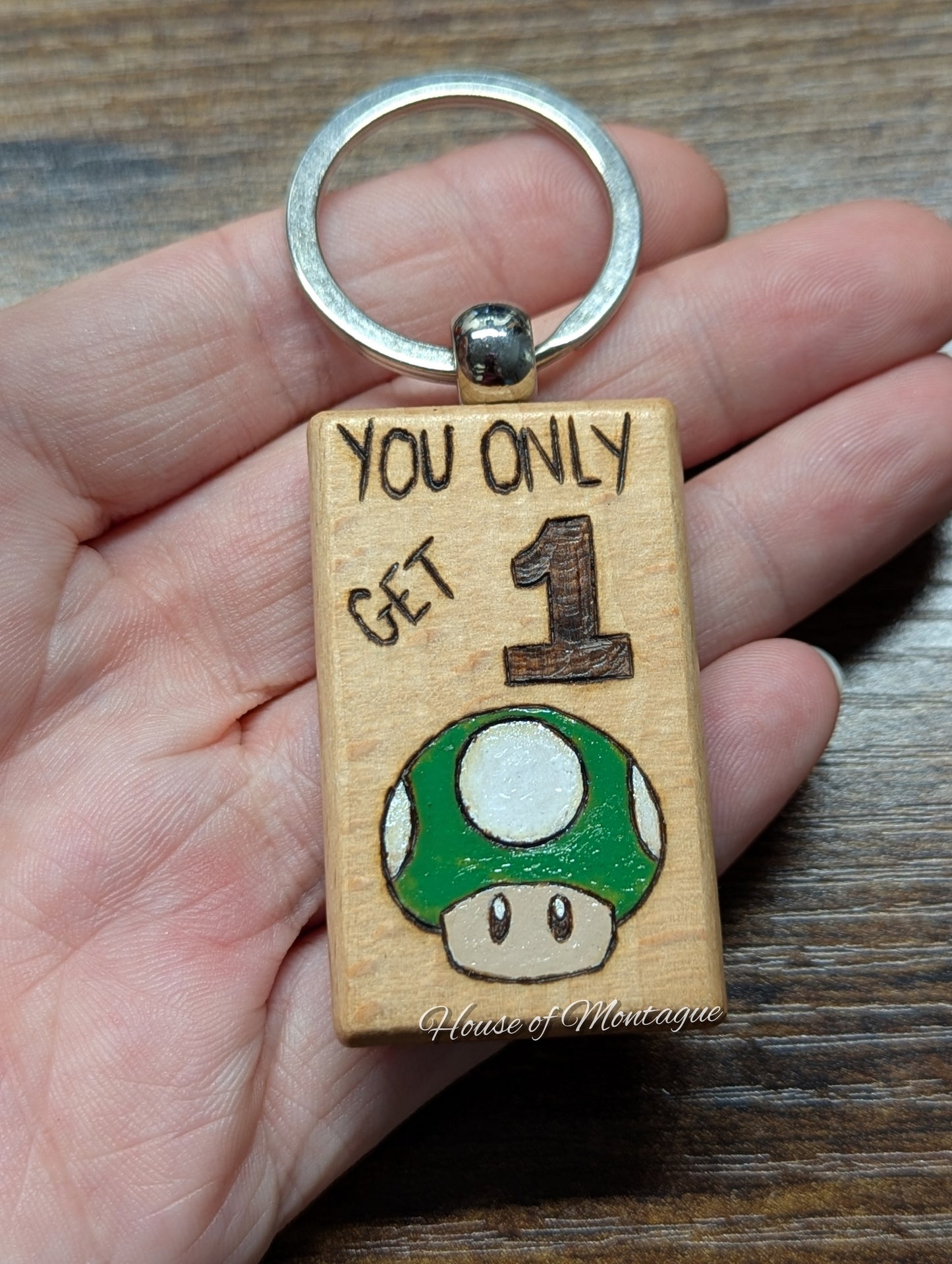 Mario Mayhem Keychains