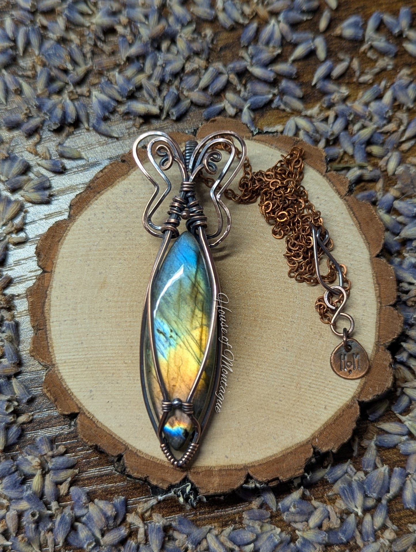 Labradorite Butterfly