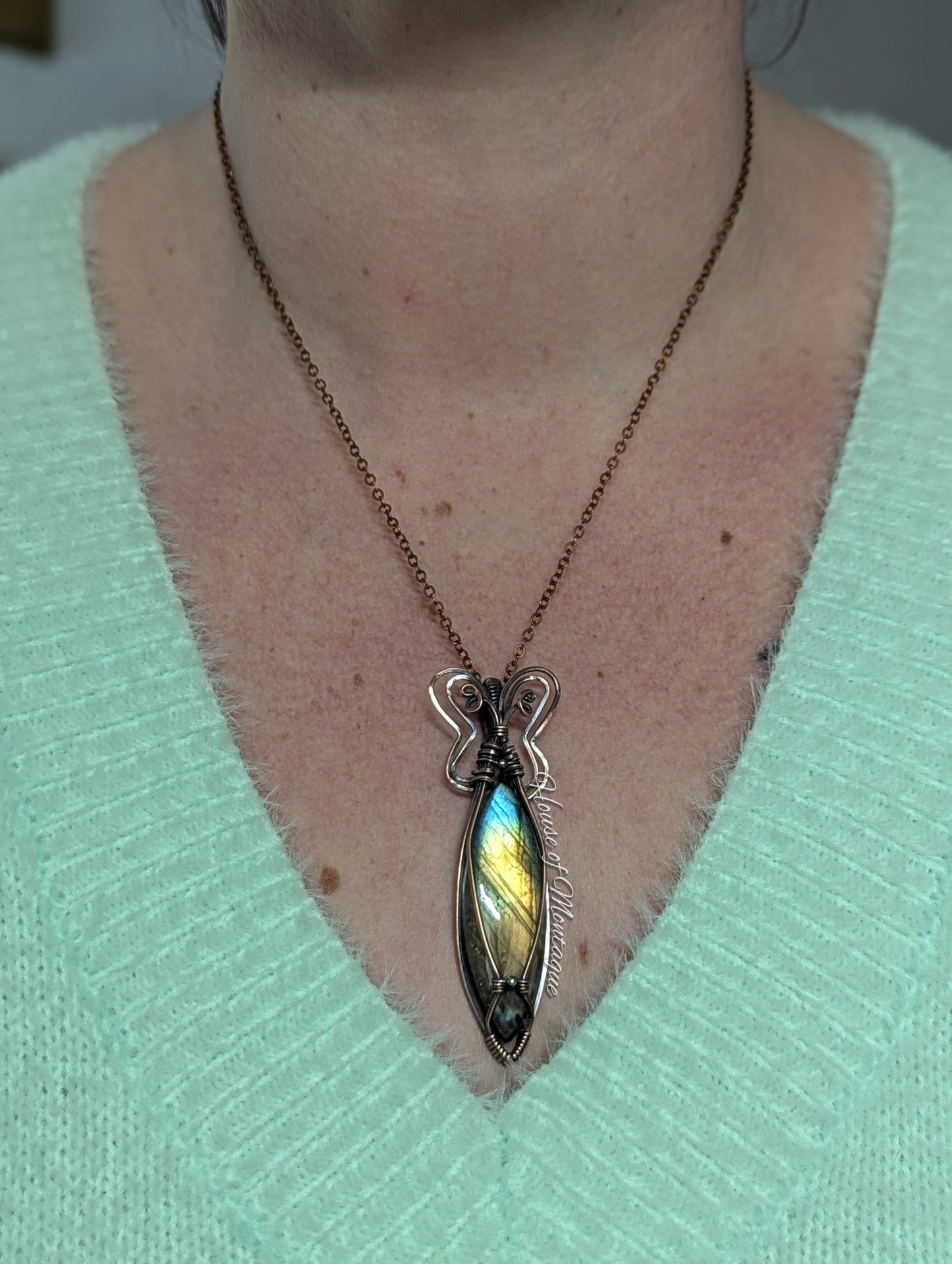 Labradorite Butterfly