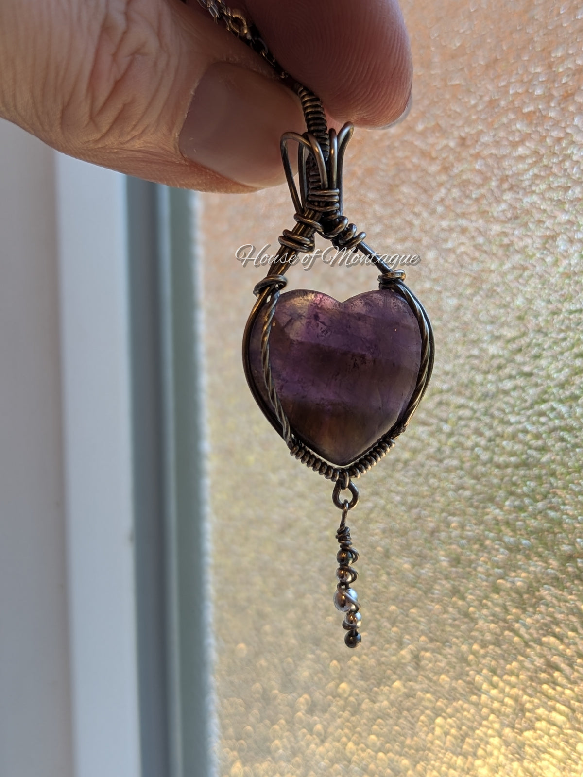 Amethyst Heart
