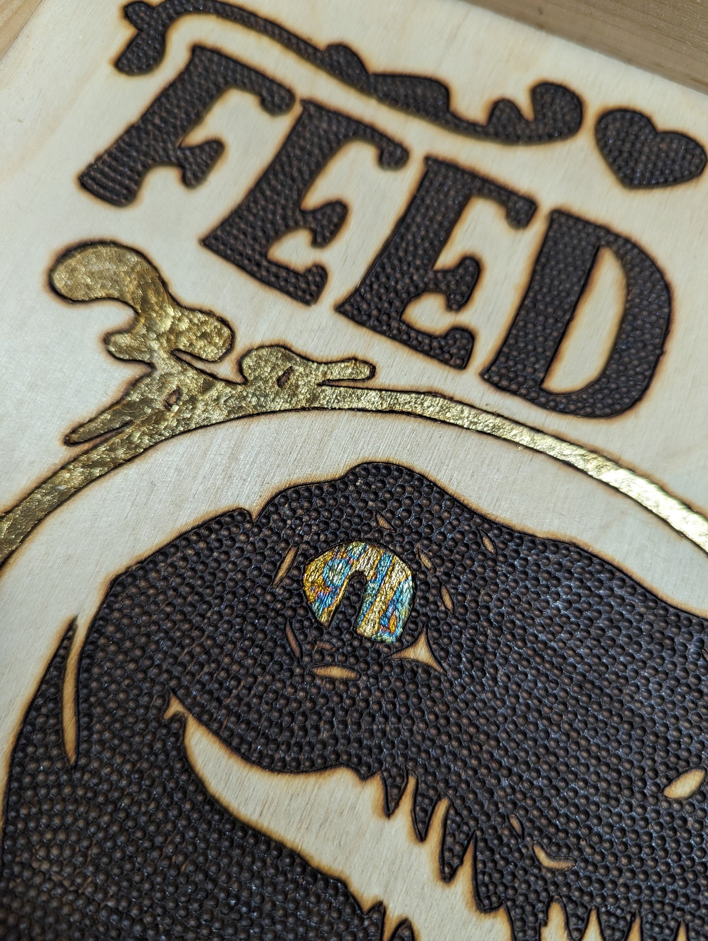 "Feed Me" Serving Tray
